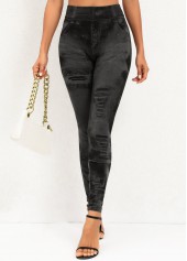 Black bottoms,Tie Dye bottoms,Tie Dye Print Black High Waisted Leggings