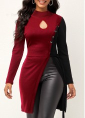 ROTITA Deep Red Sweatshirt