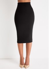 Ginger dresses,Black dresses,Contrast Color dresses,ROTITA Two Piece Ginger Belted Stand Collar Suit