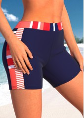 Red swimwear,Geometric swimwear,ROTITA Criss Cross Red Geometric Print Tankini Top