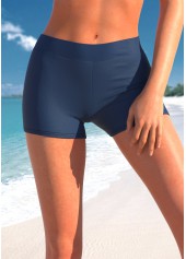 Navy swimwear,Striped swimwear,Geometric swimwear,ROTITA Navy Striped Double Straps Tankini Top