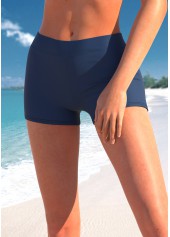 Navy swimwear,Striped swimwear,Geometric swimwear,ROTITA Navy Striped Double Straps Tankini Top