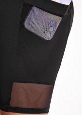 Black swimwear,Plain Color swimwear,ROTITA Black Pocket High Waisted Beach Shorts