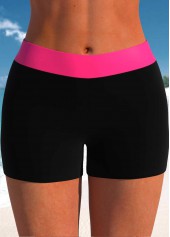 Hot Pink swimwear,Black swimwear,Floral swimwear,Animal Print swimwear,ROTITA Hot Pink Floral Print Tankini Top