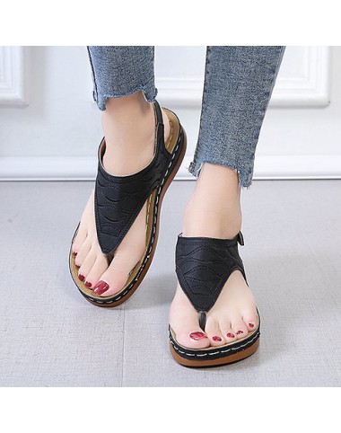 Black accessories,Plain Color accessories,Black Low Heel Toe Post Flip Flops