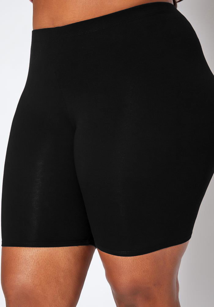 ROTITA Plus Size High Waisted Swim Shorts