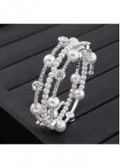 Silvery White jewelry,Silvery White Bracelets & Bangles