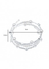 Silvery White jewelry,Silvery White Bracelets & Bangles