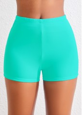 Cyan swimwear,Tribal swimwear,Geometric swimwear,ROTITA Double Straps Cyan Tribal Print Tankini Top