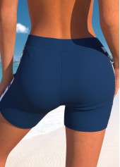 Navy plus size,White plus size,Plants plus size,ROTITA Plus Size Tropical Plants Print Tankini Top