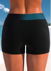 Peacock Blue swimwear,Black swimwear,Animal Print swimwear,Ombre swimwear,ROTITA Peacock Blue Ombre Butterfly Print Tankini Top