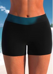 Peacock Blue swimwear,Black swimwear,Animal Print swimwear,Ombre swimwear,ROTITA Peacock Blue Ombre Butterfly Print Tankini Top