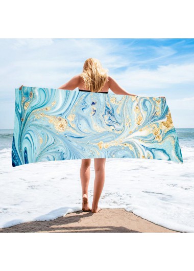 Multi Color accessories,Graphic accessories,Ink Painting Print Multi Color Beach Blanket