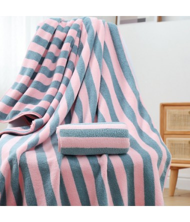 Multi Color accessories,Striped accessories,Stripe Detail Multi Color Beach Blanket