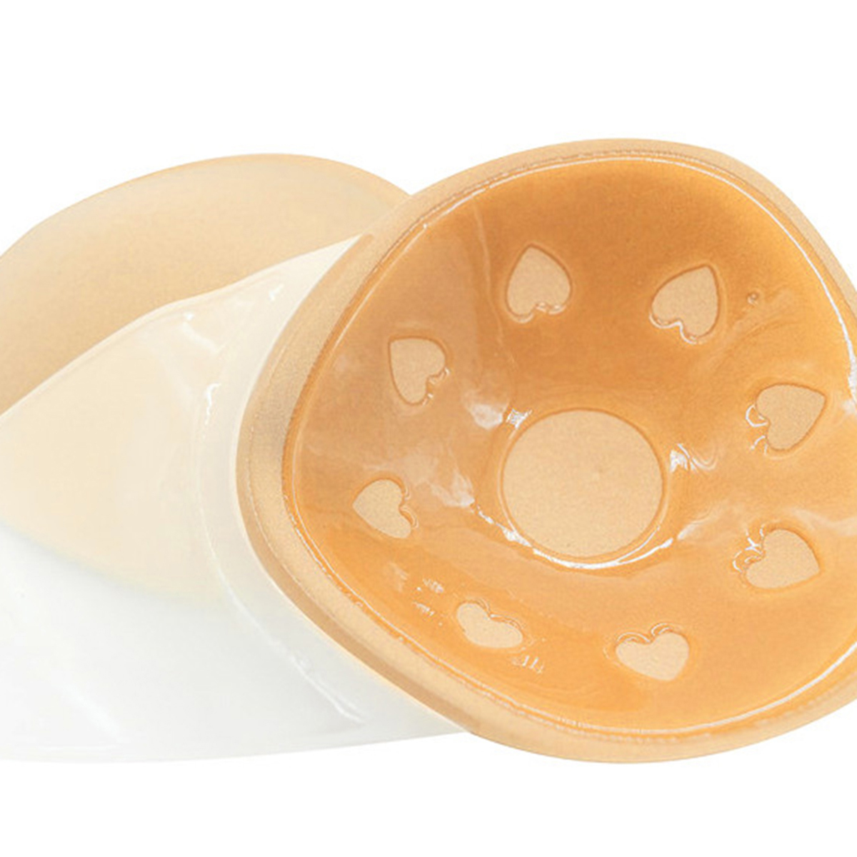 Skin Color intimates,Plain Color intimates,Rabbit Ear Skin Color Silicone Bra Set