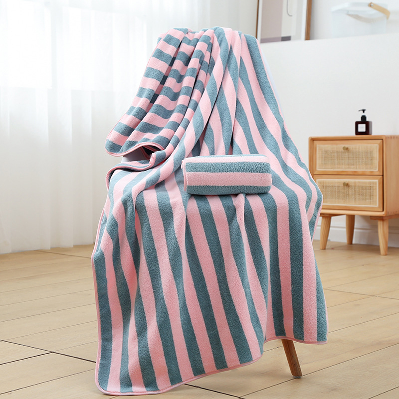 Stripe Detail Multi Color Beach Blanket