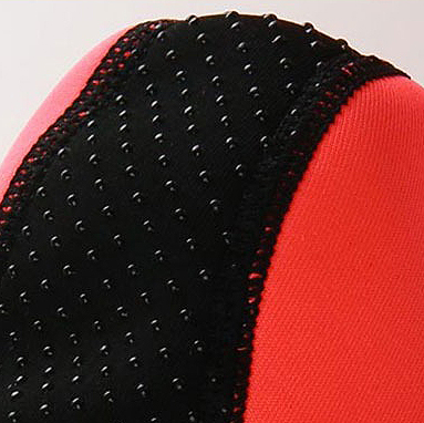 Neon Red accessories,Plain Color accessories,Peach Red Polyester Anti Slippery Water Shoes