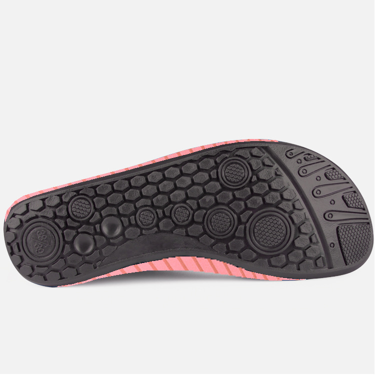 Dusty Pink accessories,Striped accessories,Striped Dusty Pink Anti Slippery Water Shoes
