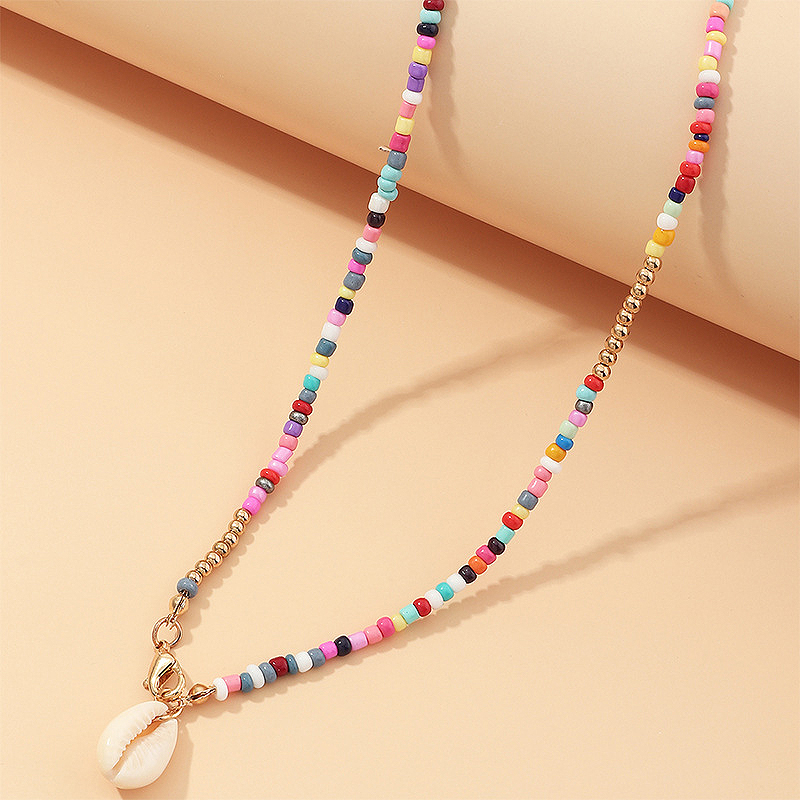 Multi Color jewelry,Other jewelry,Asymmetrical Plastic Detail Multi Color Necklace