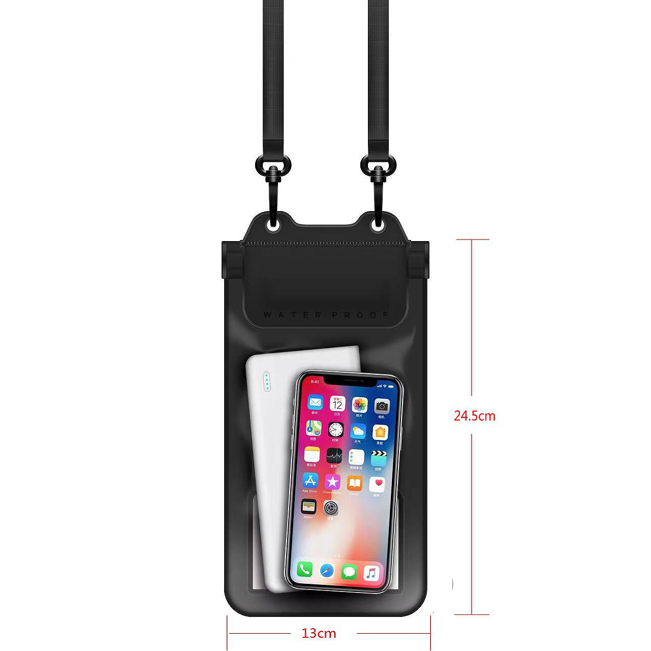 Black accessories,Plain Color accessories,One Size Black Transparent Phone Case