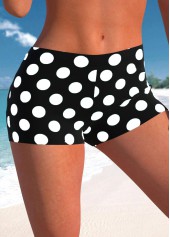 Red swimwear,Dot swimwear,Geometric swimwear,ROTITA Fake 2in1 Red Polka Dot Tankini Top