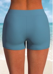 Multi Color swimwear,Geometric swimwear,ROTITA Multi Color Geometric Print Tankini Top