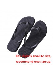 Black accessories,Plain Color accessories,Rubber Black Falt Toe Post Flip Flops