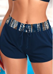 ROTITA Short de Bain Léopard Taille Moyenne de Grande Taille