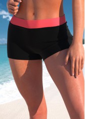 Coral swimwear,Dot swimwear,Striped swimwear,ROTITA Bowknot Coral Polka Dot Tankini Top