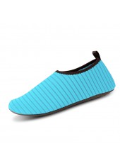 Striped Neon Blue Anti Slippery Water Shoes