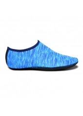 Dazzle Colorful Print Neon Blue Water Shoes
