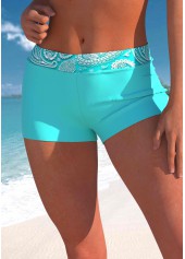 Cyan swimwear,Paisley swimwear,ROTITA Mesh Cyan Paisley Print Tankini Top