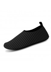 Striped Black Anti Slippery Water Shoes