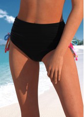 Multi Color swimwear,Tie Dye swimwear,ROTITA Multi Color Tie Dye Print Bikini Top