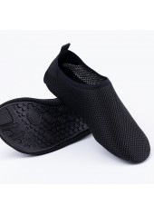 Black Polyester Material Anti Slippery Water Shoes