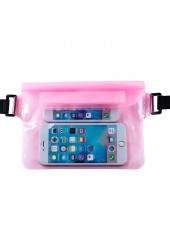 Neon Pink Plastic One Size Transparent Phone Case