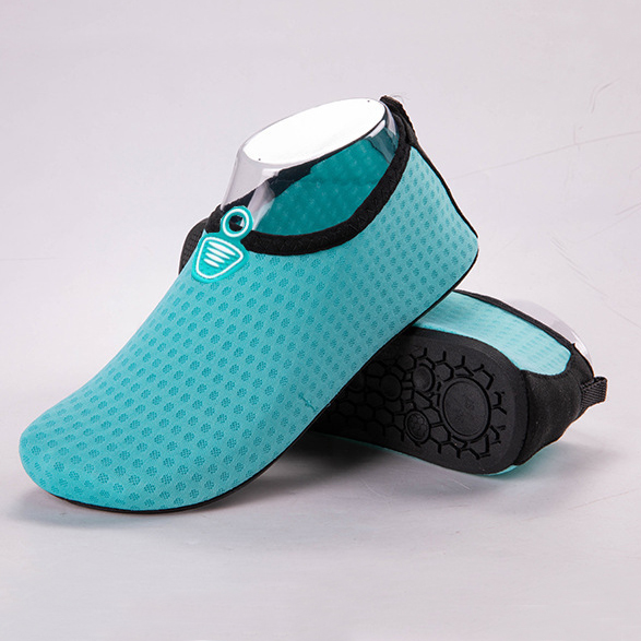 Neon Blue Contrast Anti Slippery Water Shoes