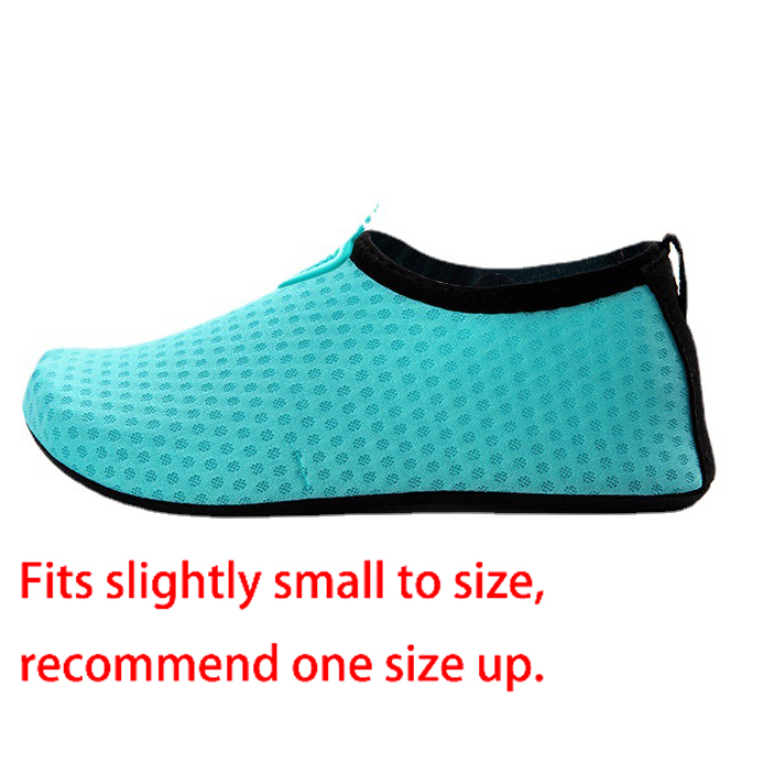 Neon Blue accessories,Contrast Color accessories,Neon Blue Contrast Anti Slippery Water Shoes