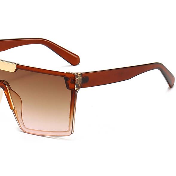 Dark Coffee accessories,Other accessories,Light Coffee Large Frame Retro Oversized Sunglasses