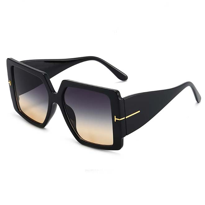 Light Camel accessories,Other accessories,Ombre Light Camel Geometric Shape Sunglasses