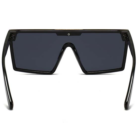 Grey accessories,Other accessories,Black Large Frame Square Oversized Sunglasses