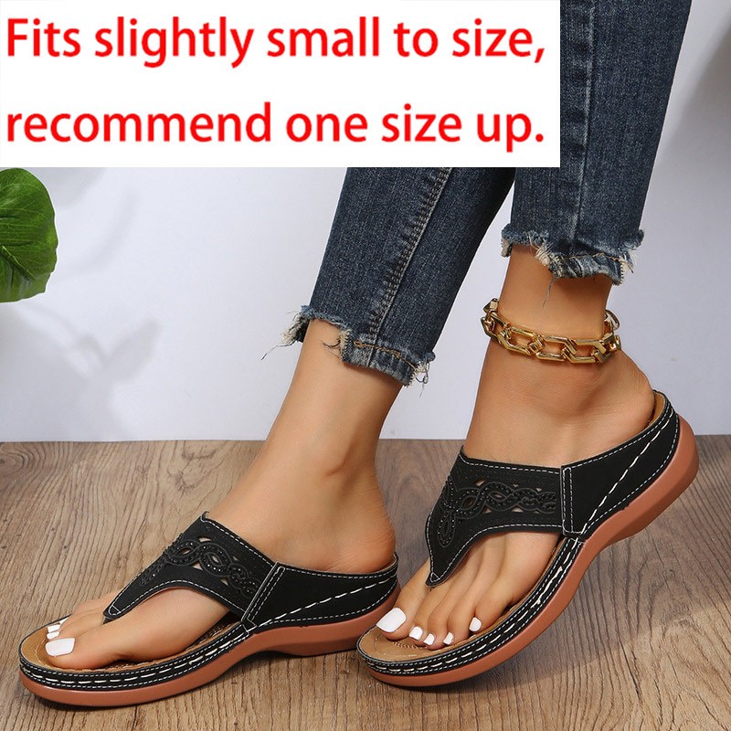 Black accessories,Plain Color accessories,Black Falt Toe Post Flip Slippers