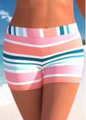 Rotita Plus Size Badeshorts mit mittlerer Taille