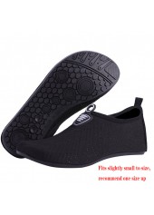 Black Polyester Anti Slippery Water Shoes