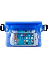 Royal Blue One Size Transparent Phone Case