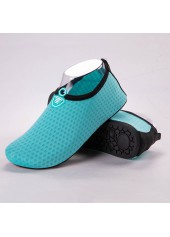 Neon Blue Contrast Anti Slippery Water Shoes