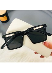 Black accessories,Other accessories,Black Foldable Large Frame Square Sunglasses
