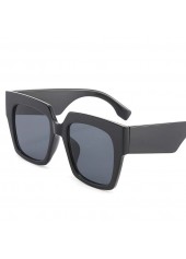 Black accessories,Other accessories,Black Retro Large Frame Square Sunglasses