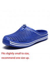 Dark Blue accessories,Plain Color accessories,Dark Blue Falt Round Toe Sliders