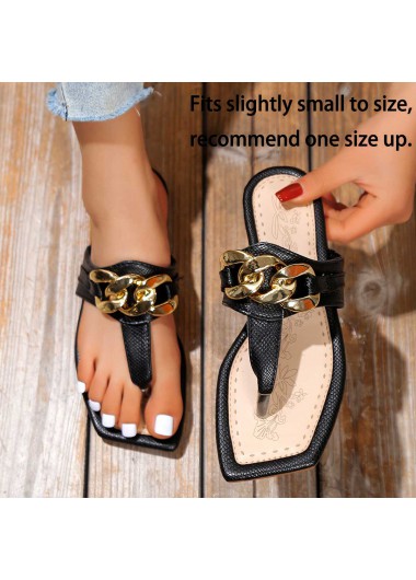 Black accessories,Plain Color accessories,Black Low Heel Toe Post Flip Flops